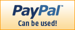 Can be used PayPal