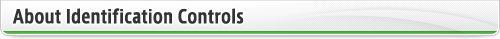 About Identification Controls